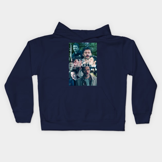 Team Charlie Kids Hoodie by clownshop